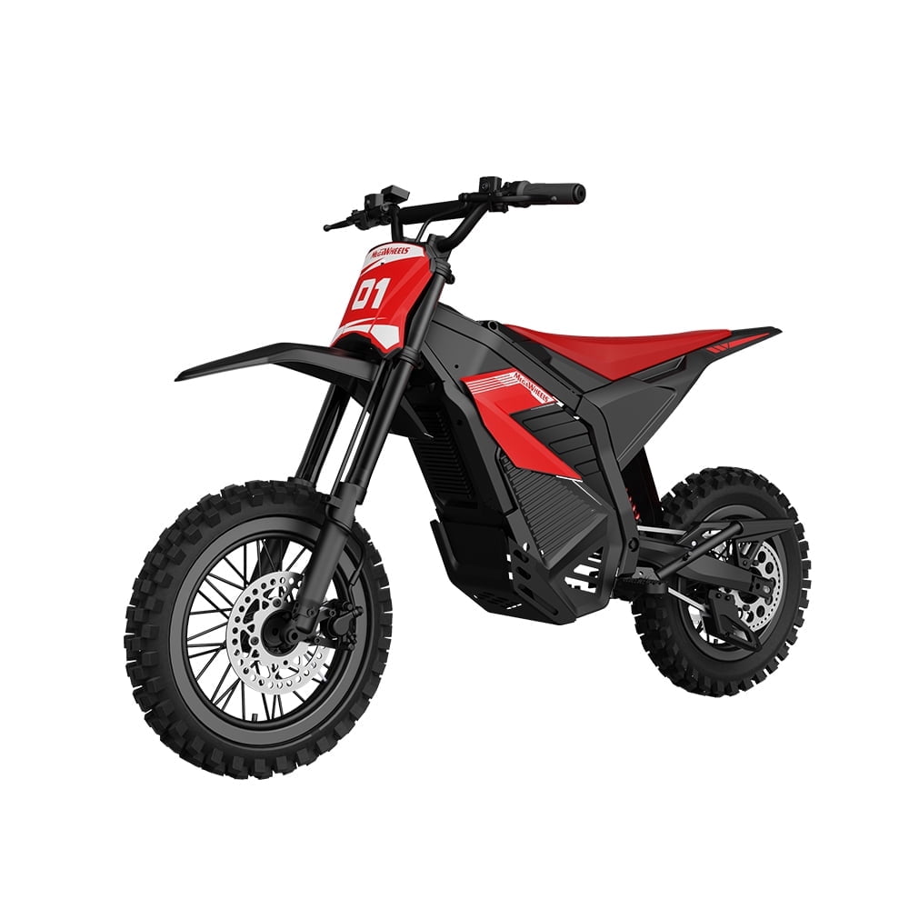 Electric Dirt Bike, 3350W, 38MPH & 35 Miles, 48V/26AH Removable Battery, 14"/12" Tire, Full Suspension, Mountain Off-Road E Dirt Bike for Adults & Teens