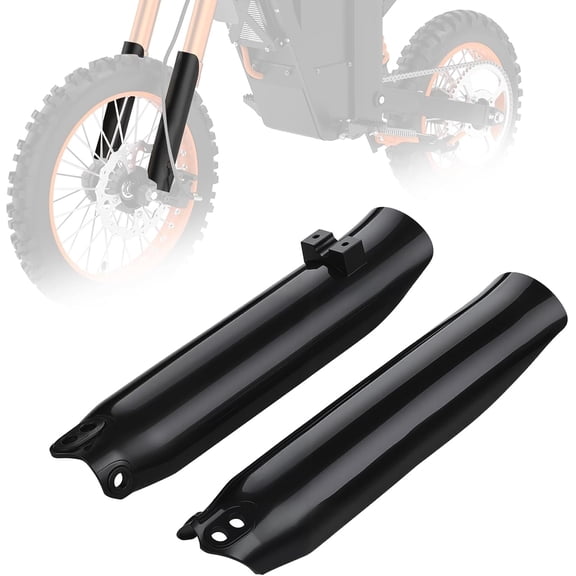 Electric Dirt Bike Fork Guard Cover Wrap Compatible Fit for Tutti Soleil 01 Tuttio Soleil01 GB SF BF ARC, Front Shock Absorber Protector Easy Installation Black