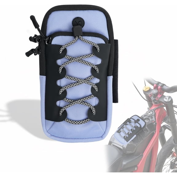 Electric Dirt Bike Frame Bag, Motorcycle Front Cover Storage Compatible with Surron Light Bee S/X, Tutti Soleil 01, Yozma IN 10, E-Ride Pro SR/S/SS, Talaria MX3/MX4/MX5 Ebike Accessories (Purple)