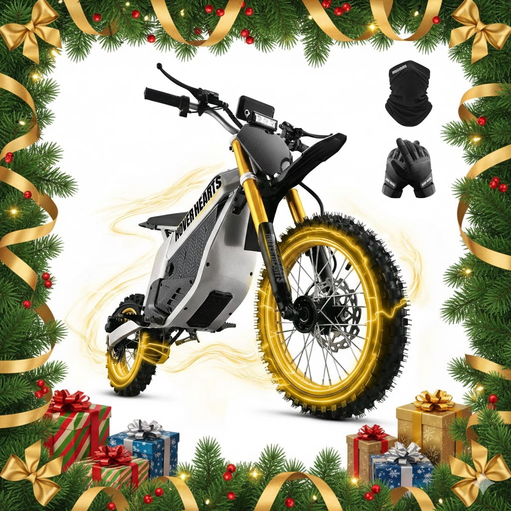 Electric-Dirt-Bike for Teens Adults, 3000W Electric-Motorcycle with 48V 30AH Hydraulic Brakes Mountain Off-Road EBike