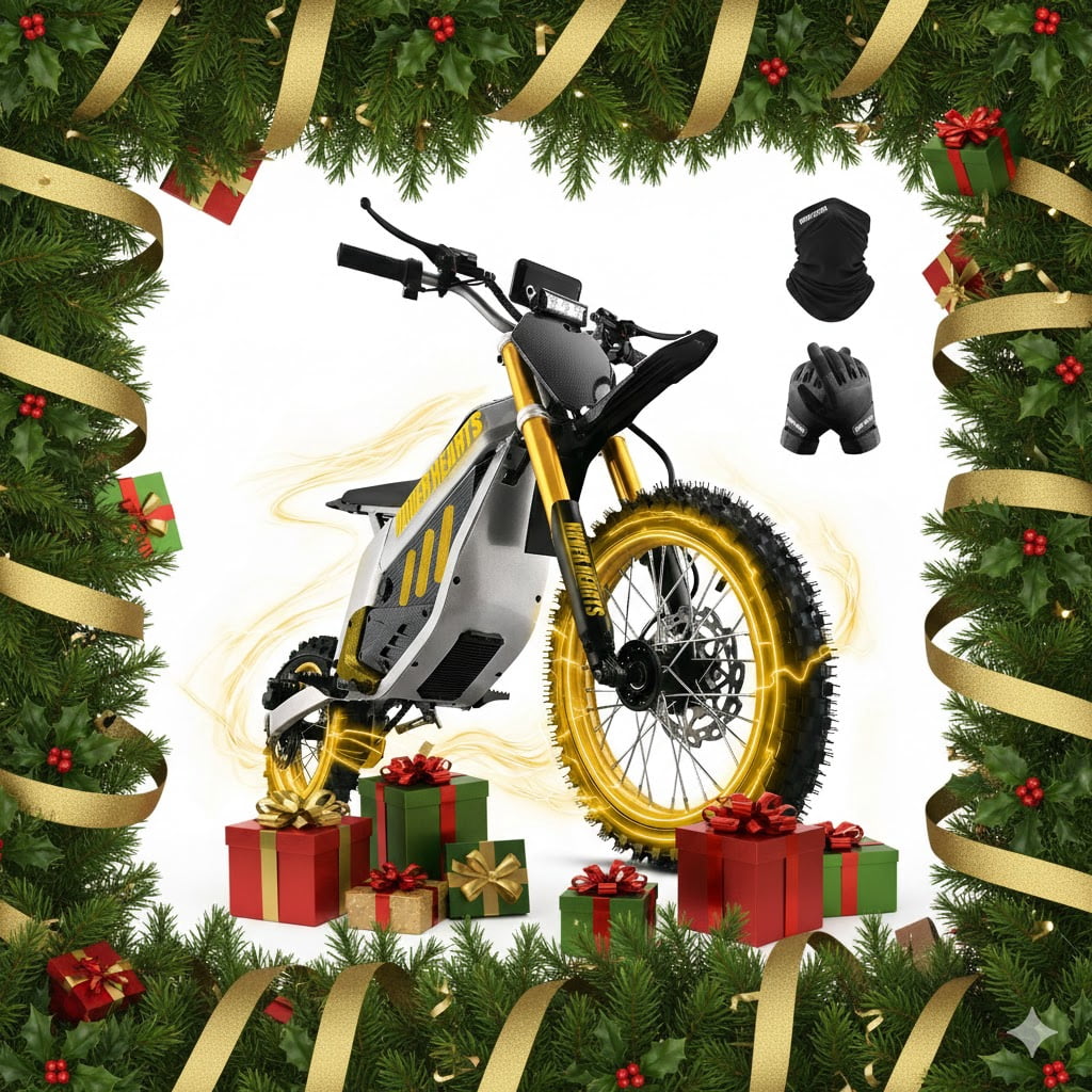Electric-Dirt-Bike for Teens Adults, 3000W Electric-Motorcycle with 48V 30AH Hydraulic Brakes Mountain Off-Road EBike