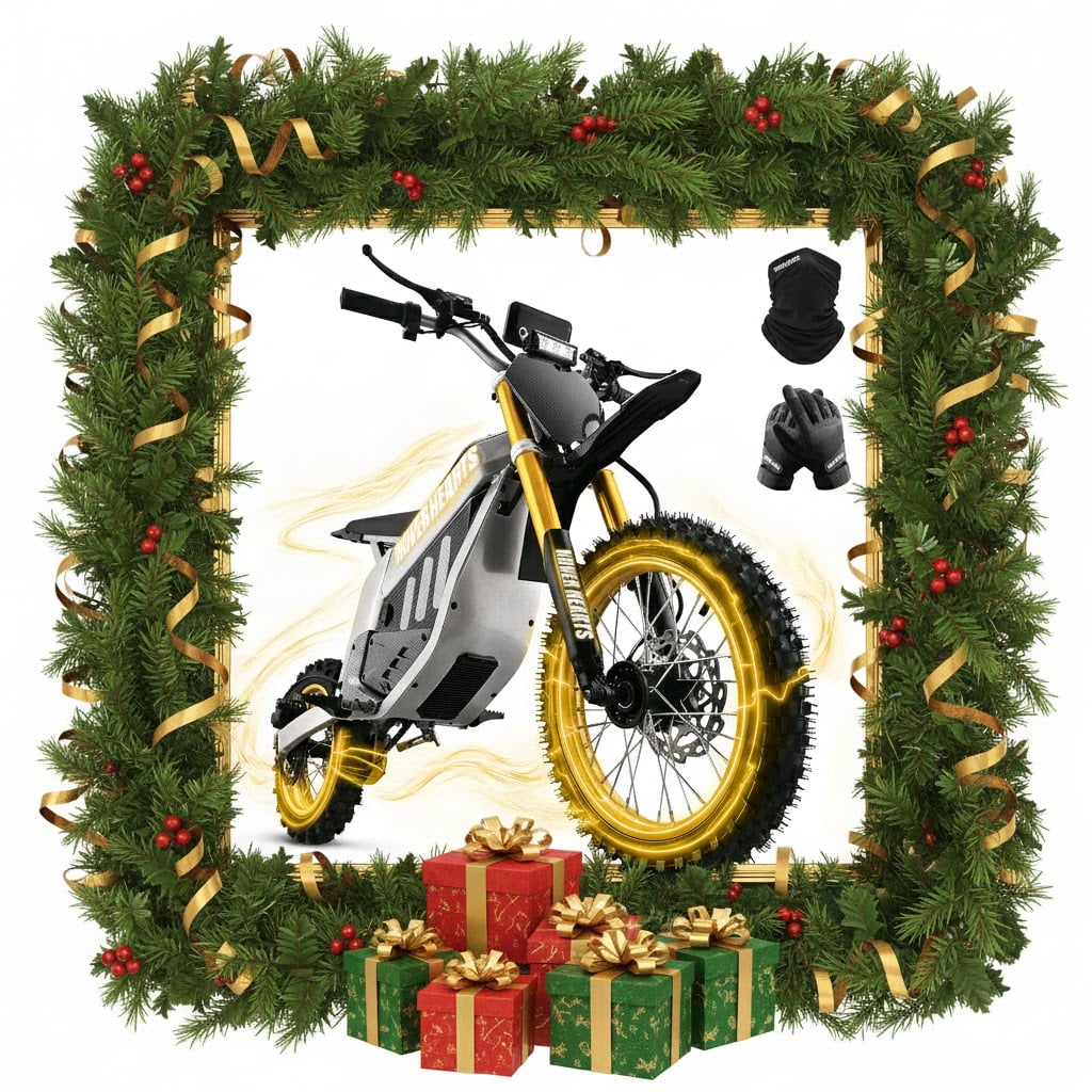 Electric-Dirt-Bike for Teens Adults, 3000W Electric-Motorcycle with 48V 30AH Hydraulic Brakes Mountain Off-Road EBike