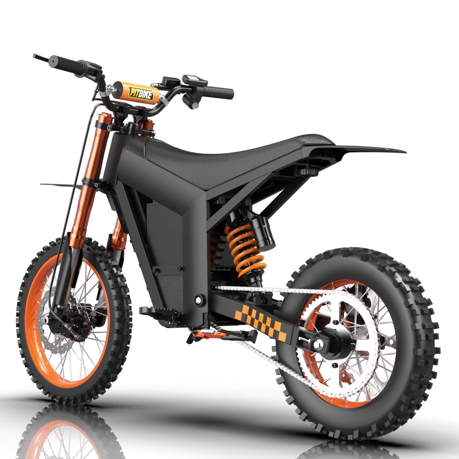 Electric Dirt Bike for Teens & Adults, 3000W Peak, 40MPH, 34-Mile Range, 3 Speed Modes