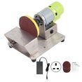 Electric Disc Grinder Polisher Sanding Machine 3in for Wood Plastic