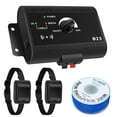 thumbnail image 1 of Electric Dog Fence System Pet Tone Shock Boundary Containment Waterproof with 2 Collar Receiver for Small Medium Large Dog, 1 of 13