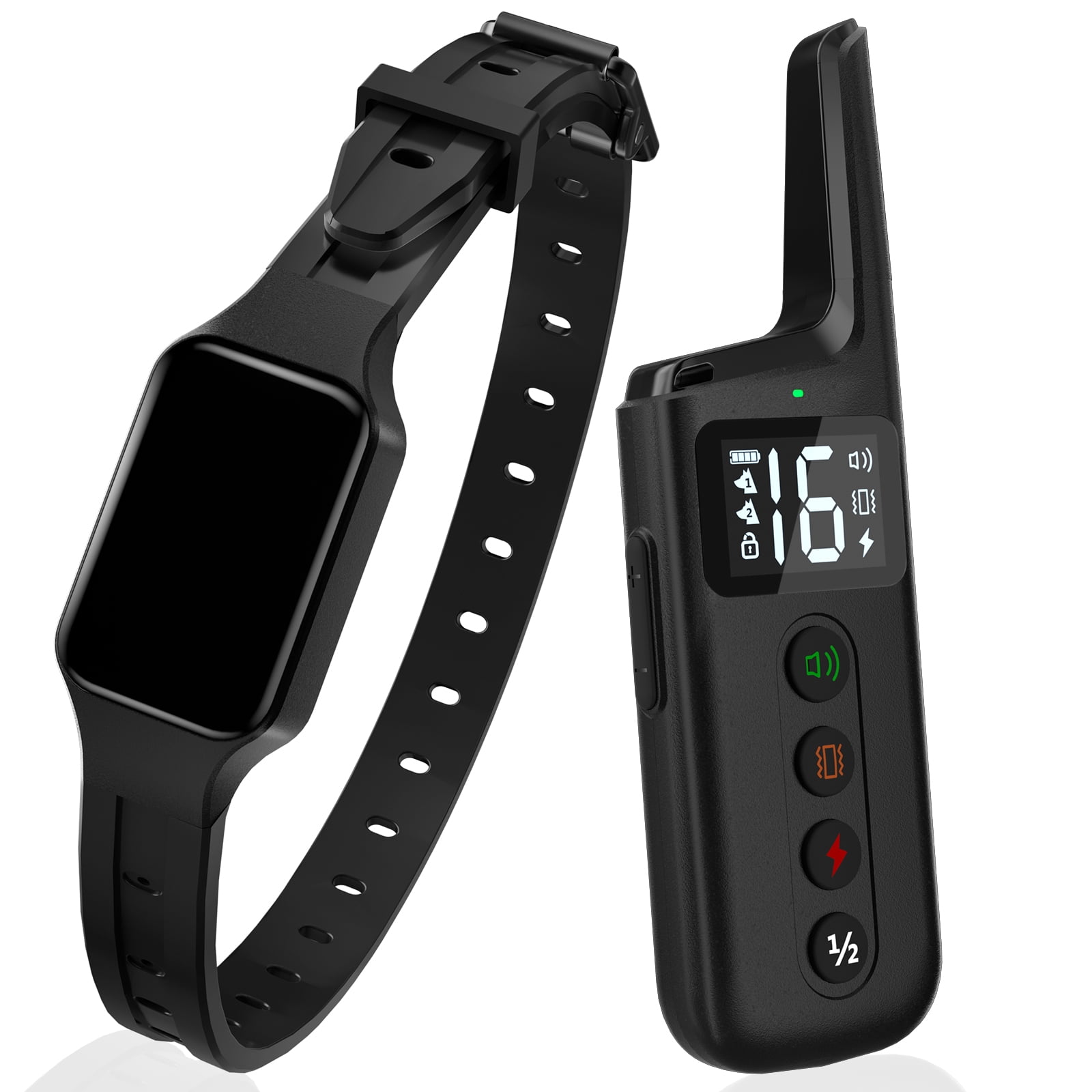 Electric Dog Training Collar with Remote 1600FT, Rechargeable ECollar