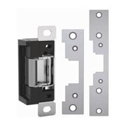 Electric Door Strike, Stainless Steel, Satin Stainless Steel, Includes Faceplates 7000C-630