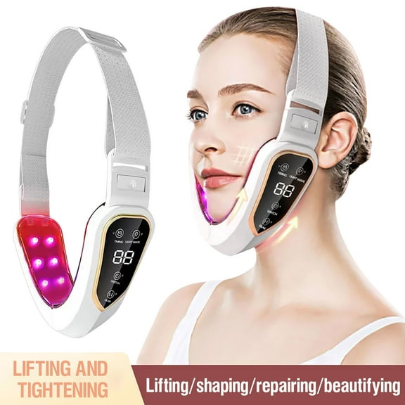 Electric Double Chin Device and V-Face Machine with 12 Gear Adjustable Intensities - Intelligent Double Chin Machine for V-face
