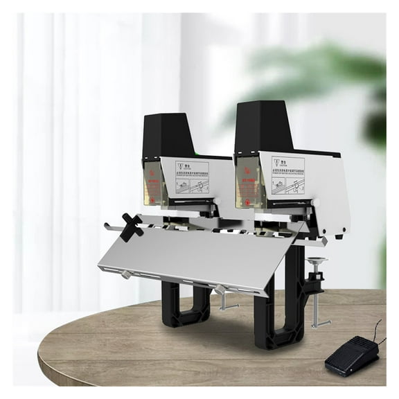 Electric Double Stapler, A3 Center Seam Automatic Stapler, Double Stapler Paper Binding Machine Nailing Machine ,Powerful Performance