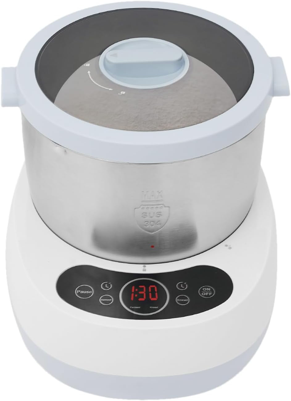 Electric Dough Maker with Ferment Function 4.5Qt(5L) Dough Mixer ...