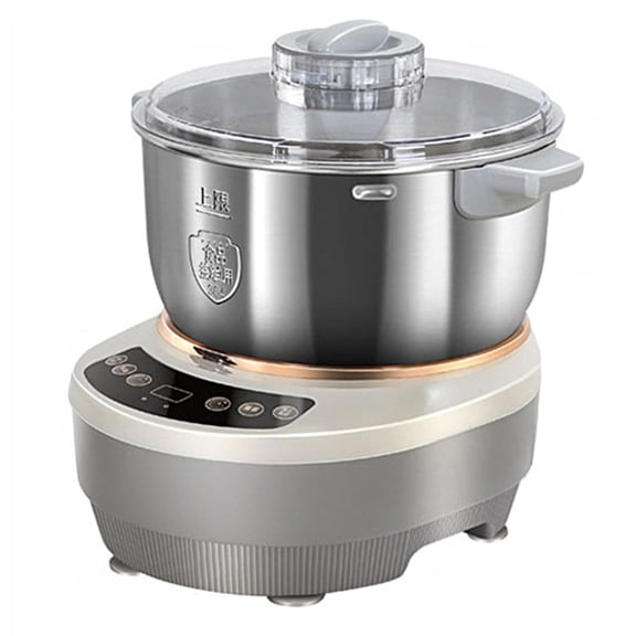 Electric Dough Maker with Ferment Function, 5L Dough Mixer Machine with Stainless Steel Bowl, Microcomputer Timing, Household Flour Kneading Machine for Pizza Bread Dumpling Dough