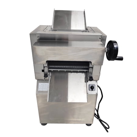 Electric Dough Roller Sheet Maker For Noodles 110V Dough Sheet Machine with 1.5mm Round Cutter