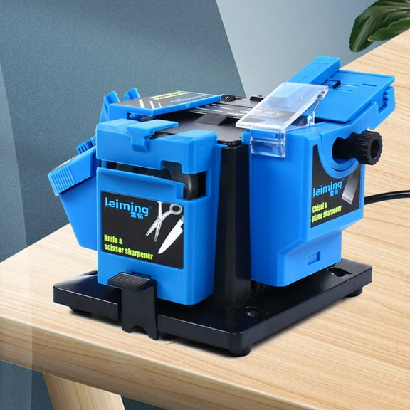 Electric Drill Bit Sharpener, 1350rpm, Multi-functional 96W Electric Sharpening Machine for Scissor/Knife 110V