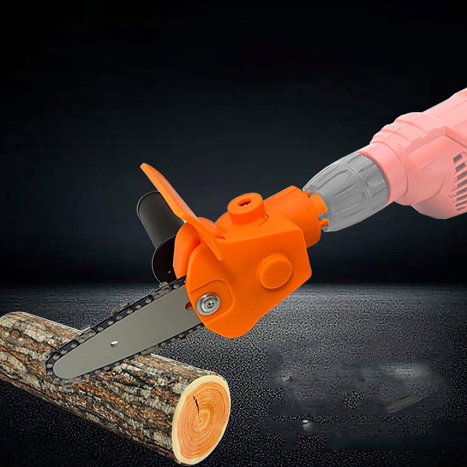 Electric Drill Chainsaw, 4 In Power Drill Converts To Chainsaw Drill