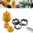 thumbnail image 2 of Electric Drill PVC Pipe Threader Kit - 1/2", 3/4", 1" Die Sizes For Internal & External Threading 2 of 11