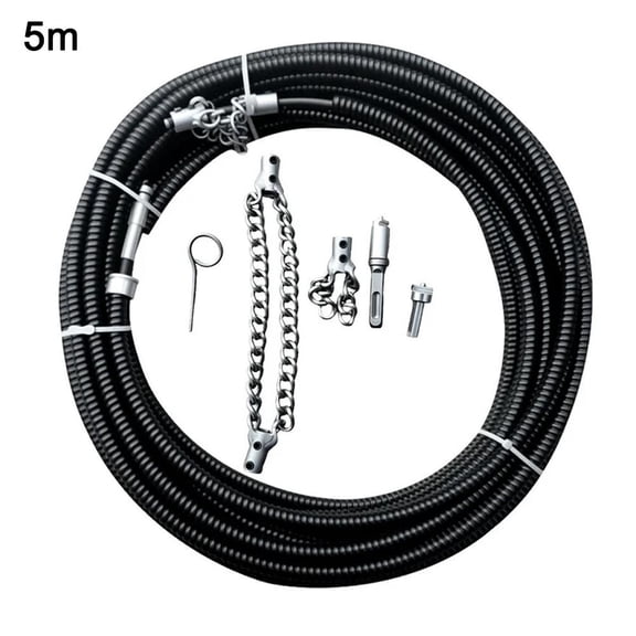 Electric Drill Drain Cleaner Machine With Extension For Sewer Pipe Cleaning Ideal For Plumbing Tasks Removing Obstructions And Descaling Boiler Traps