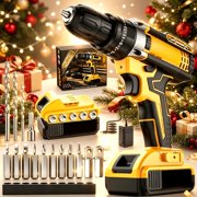 Electric Drill Driver, Multipurpose Hand Power Tool for Home DIY Maintenance