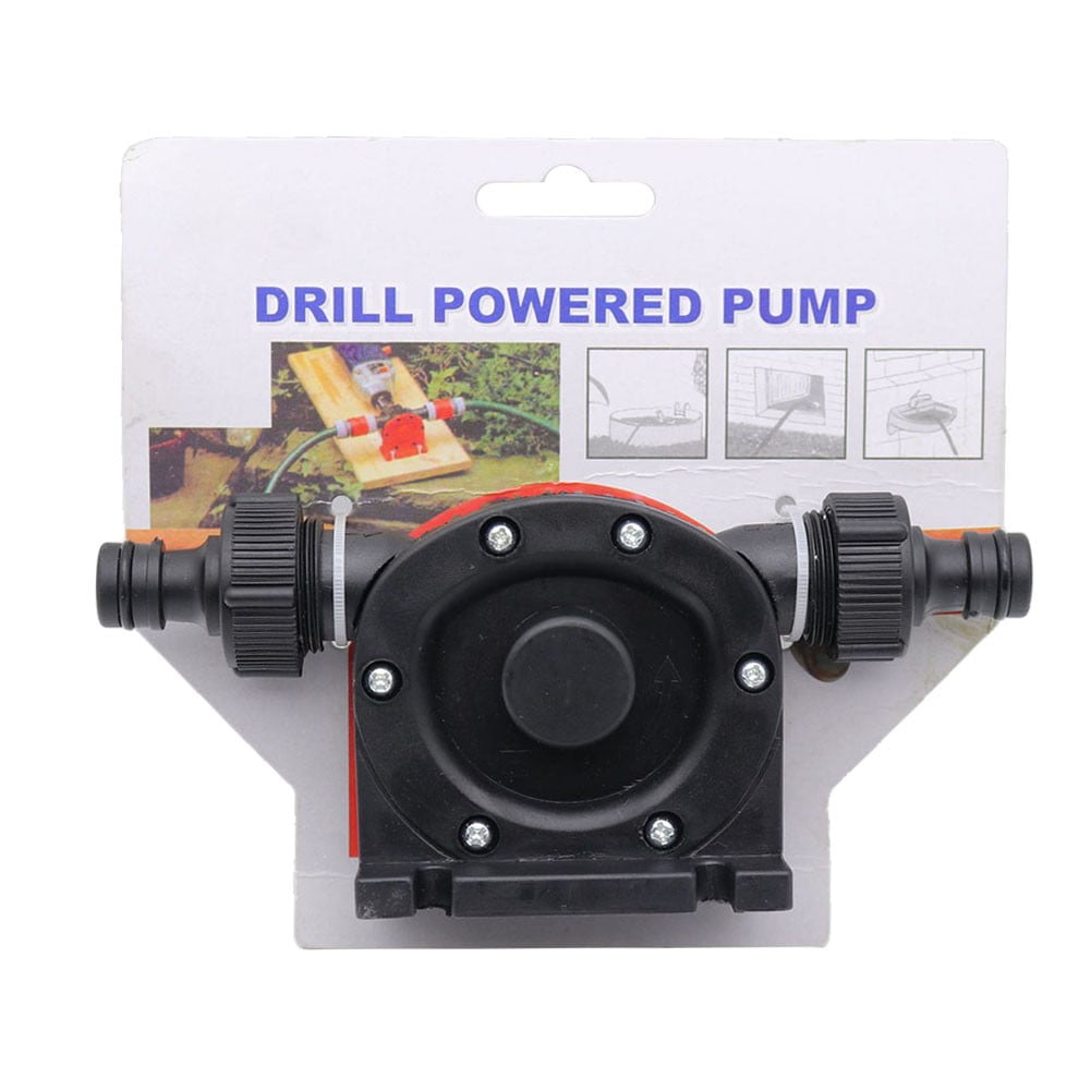 Electric Drill Powered Pump Hand Self-priming Liquids Transfer Pump for ...