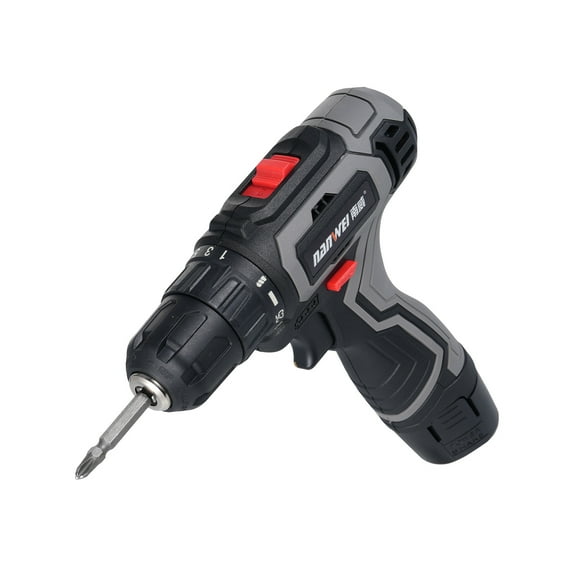 Electric Drill Sets Cordless Drill Driver 25+1 Setting Speed Infinitely Variable Speed For Wood Metal Wall Drilling Twist And Loosen Screw Repairing Furniture, Home