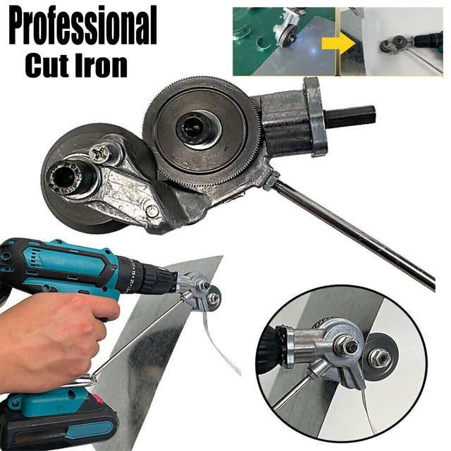 Electric Drill Shears Plate Cutter Attachment Metal Sheet Cutter