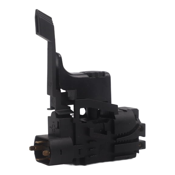 Electric Drill Speed Control Switch with Push Button Trigger for Bosch Power Drills 850W, 220V, Plastic Housing, Black