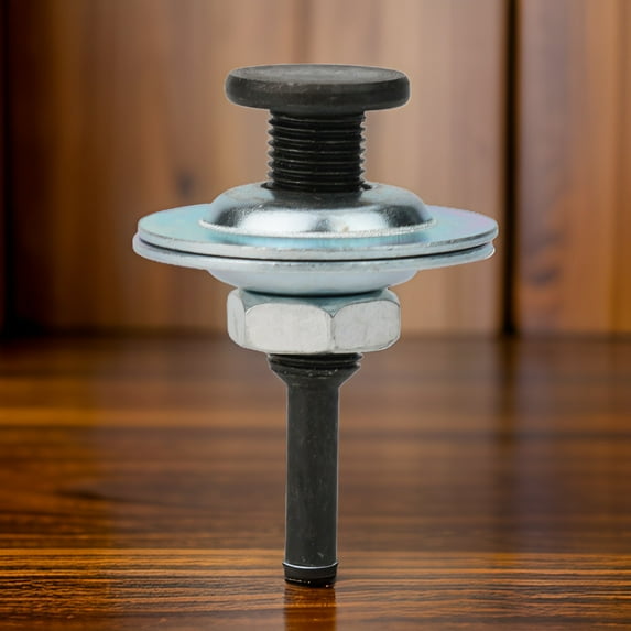 Electric Drill Tool Drill Arbor Adapter High Quality Steel Silver Black Withstand High Temperature Grinding Wheel 6Mm Round Shank Smile Home