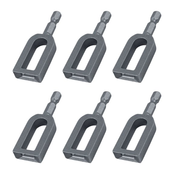 Electric Drill Wire Twisting Tool Hexagonal Cable Tying Bit Wire Twisting Tool for Pipe Chain Link Netting Installation