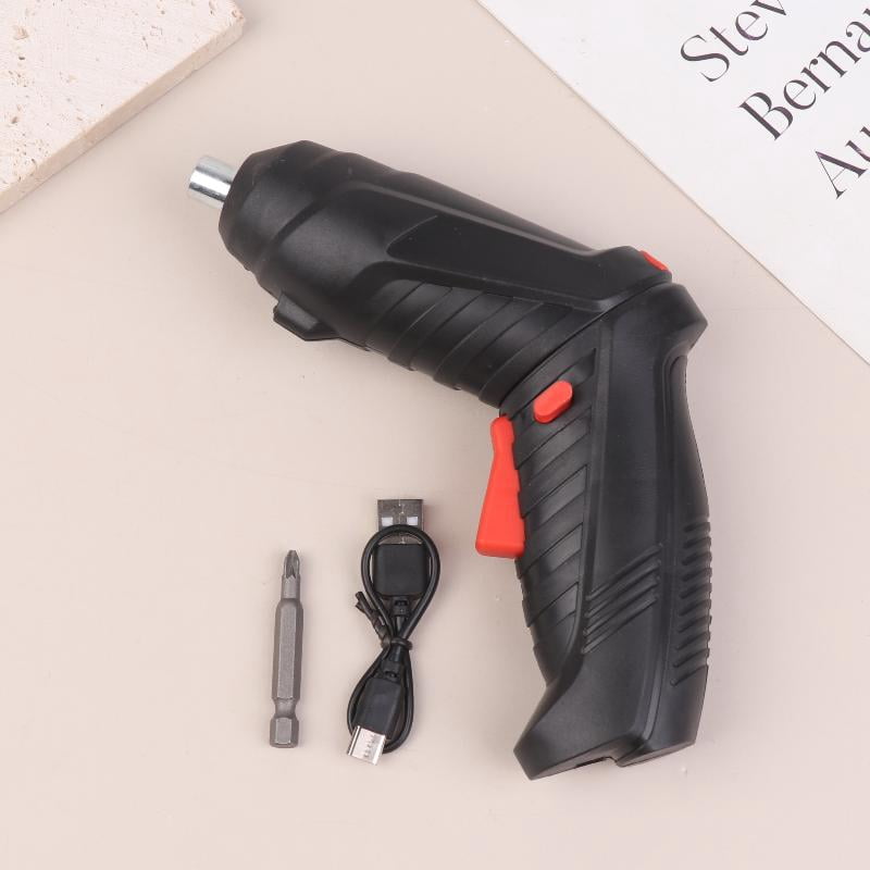 Electric Drill and Screwdriver Set 3.6V, Cordless Lithium Power Tool Kit for Household Maintenance and DIY