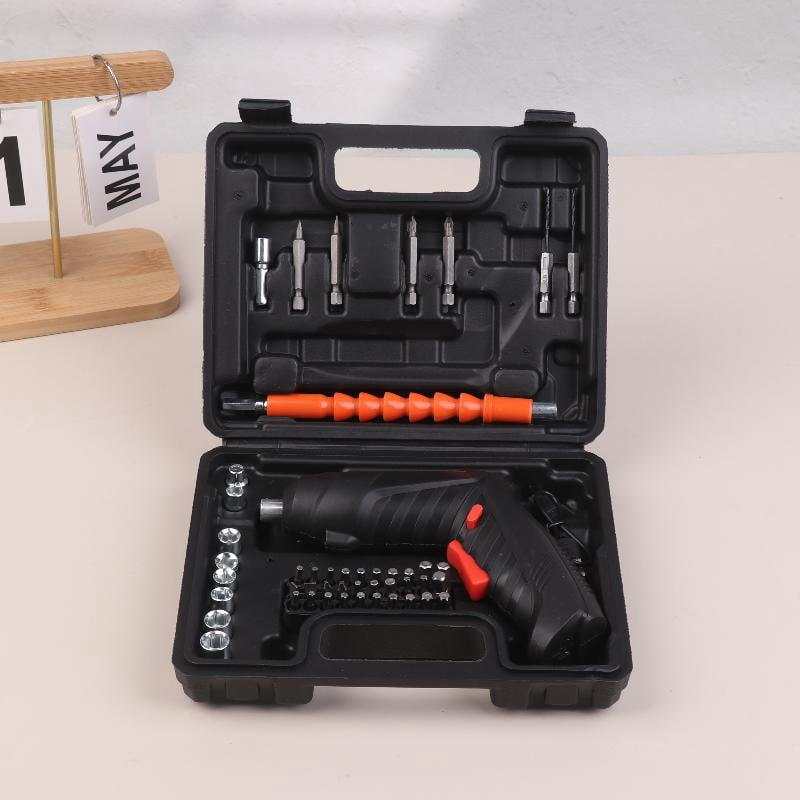 Electric Drill and Screwdriver Set 3.6V, Cordless Lithium Power Tool Kit for Household Maintenance and DIY
