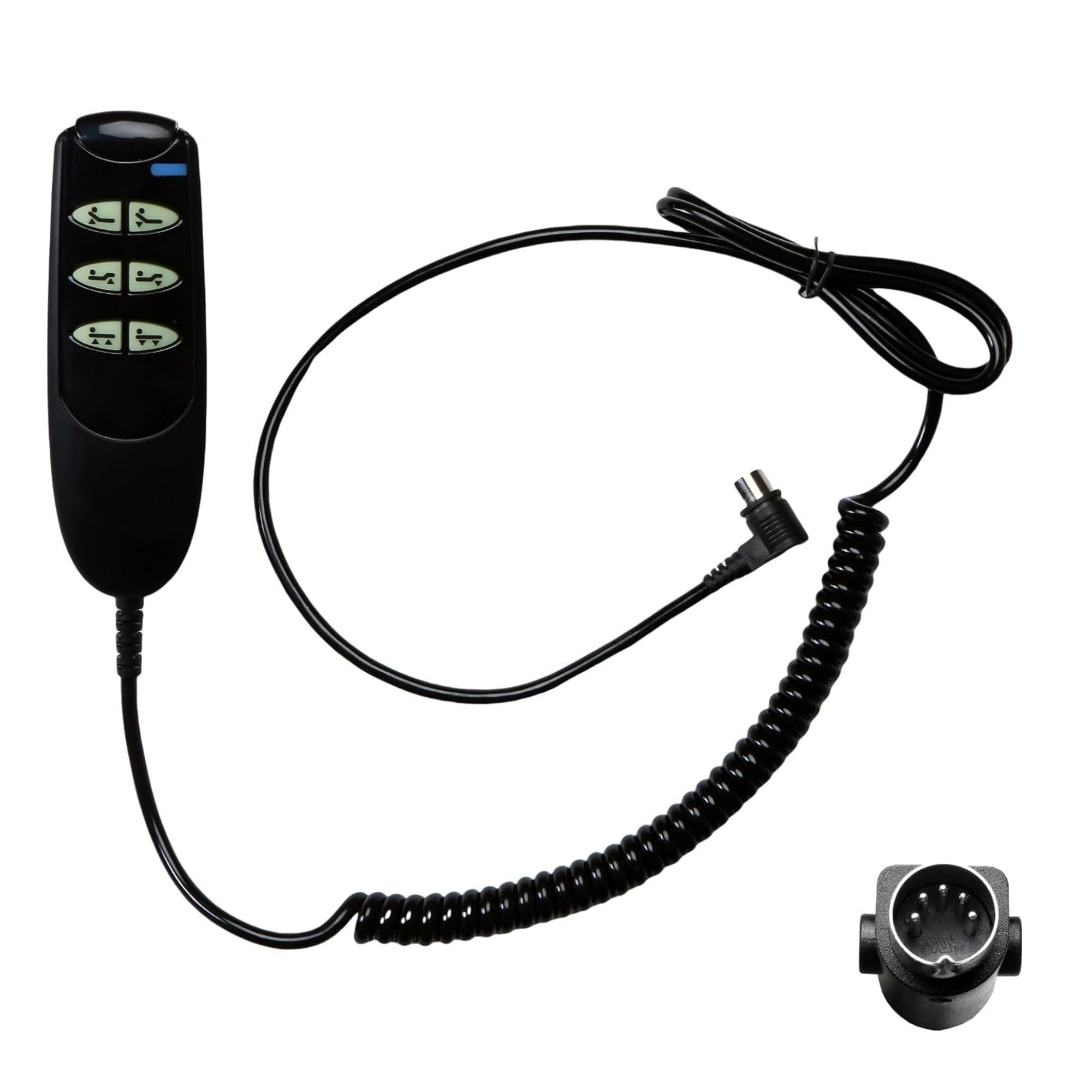 Electric Drive Hospital Beds Richmat 6 Button 5 Pin Remote Hand Control