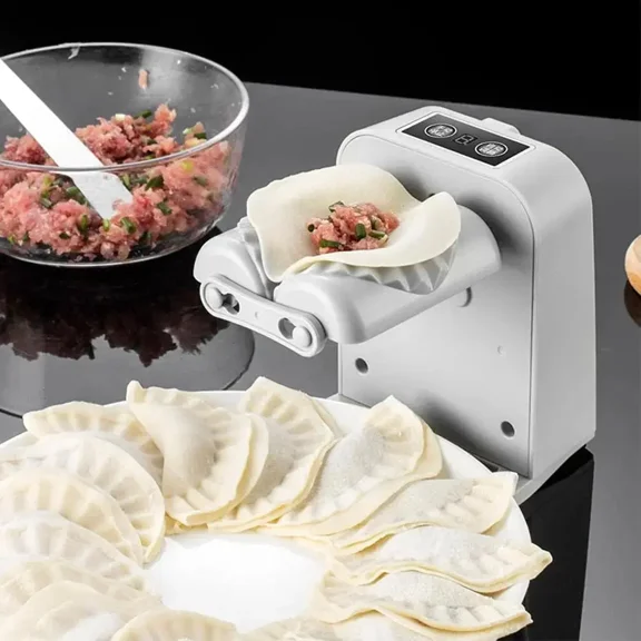 Electric Dumpling Maker with Rechargeable Power, Two Modes, and Easy-to-Clean Construction for Everyday Kitchen Use