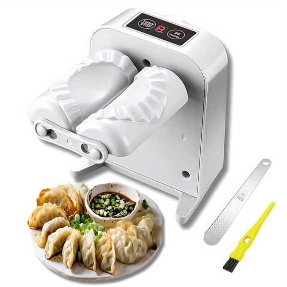 Electric Dumpling Maker with USB Power, Portable Ravioli Press for Kitchen and RV
