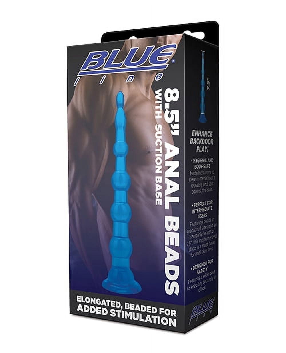 Electric EEL Blue Line C & B 8.5" Anal Beads w/Suction Base - Jelly Blue - Walmart.com Electric EEL Blue Line C & B 8.5" Anal Beads w/Suction Base - Jelly Blue - Walmart.com