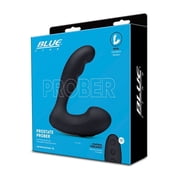Electric EEL Blue Line Vibrating Prostate Prober w/Remote - Black