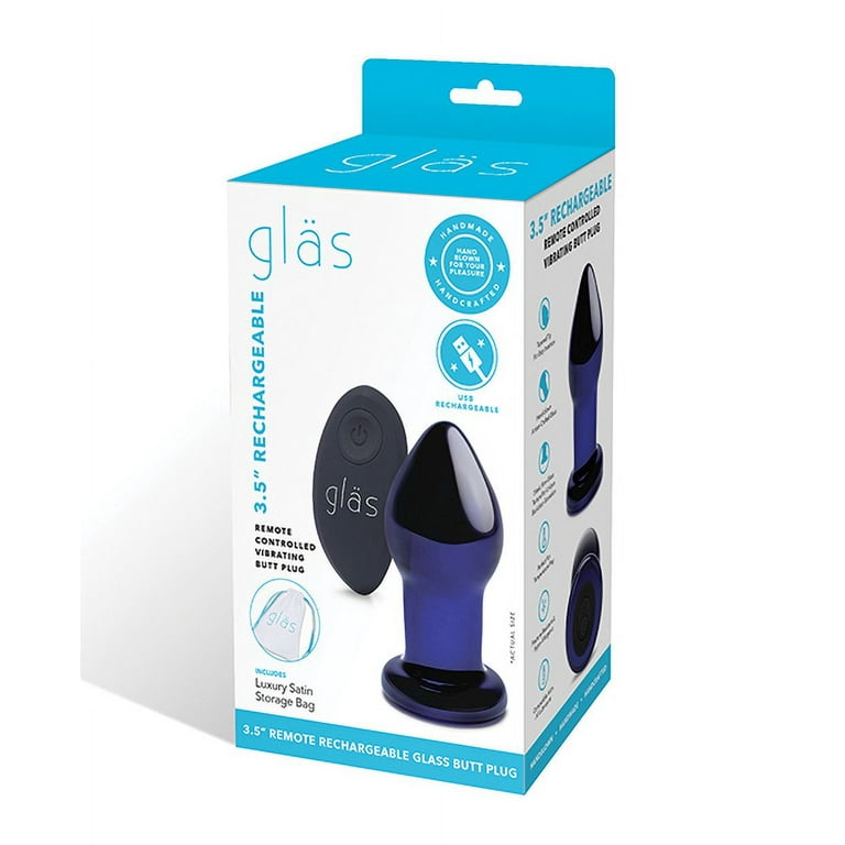 Electric EEL GLAS Rechargeable Butt Plug 3.5" - Walmart.com