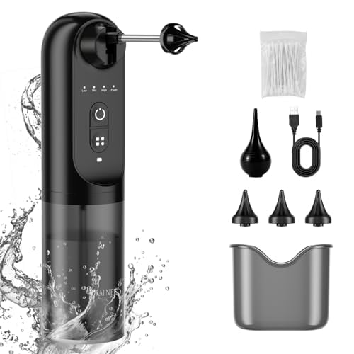 Electric Ear Wax Removal Kit for Adults, Ear Irrigation Flushing System ...