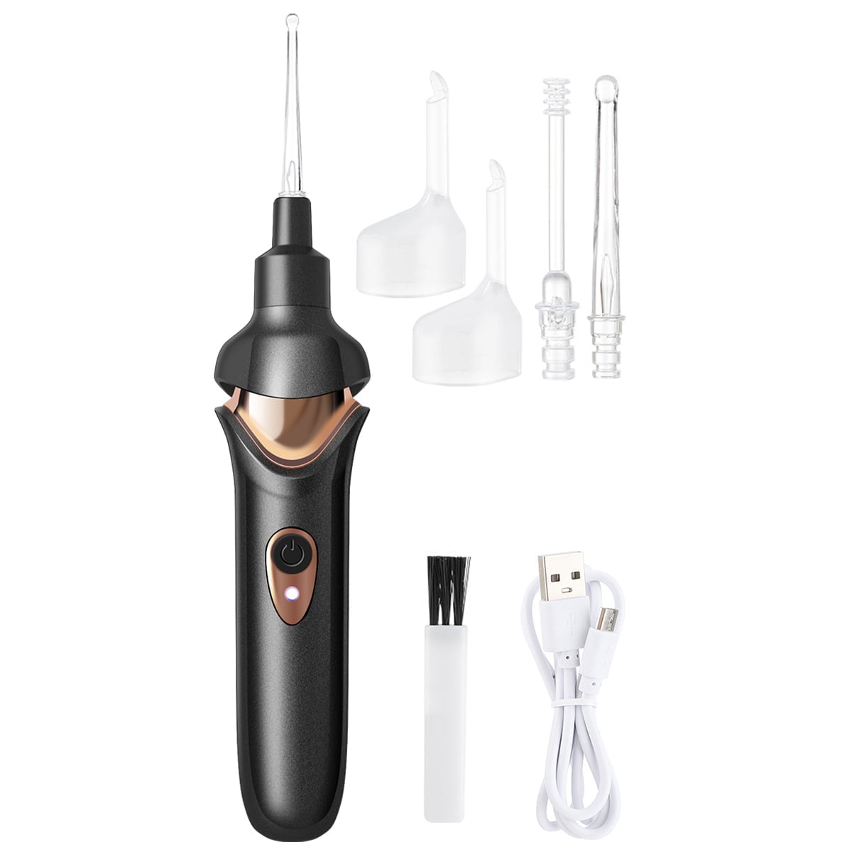 Electric Ear Wax Removal Kit Usb Rechargeable Vacuum Ear Cleaner