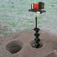 thumbnail image 1 of Electric Earth Auger Powerhead Digging Machine Garden Auger W/ 6"x31" Bit 2000W, 1 of 19