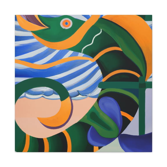 "Electric Eel Energy" - Canvas