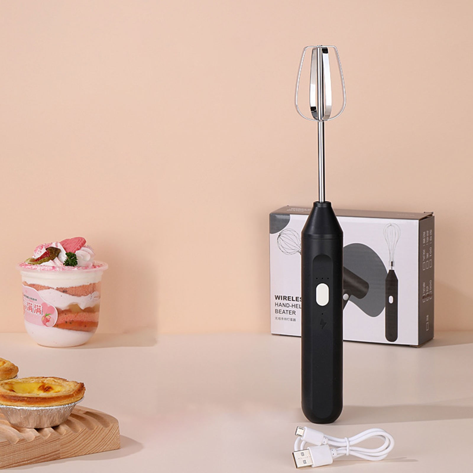 Electric Egg Beater Cake And Mixer Handheld Milk And Foam Machine