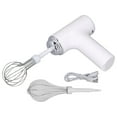 Electric Egg Beater Cordless Hand Mixer Handheld Egg Whisk for Cream