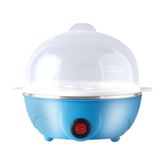Electric Egg Cooker - 7 Egg Capacity, Auto Shut Off, Compact Hard & Soft Boiled Egg Maker for Breakfast