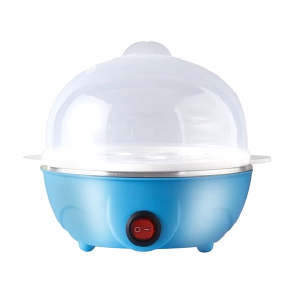 Electric Egg Cooker - 7 Egg Capacity, Auto Shut Off, Compact Hard & Soft Boiled Egg Maker for Breakfast