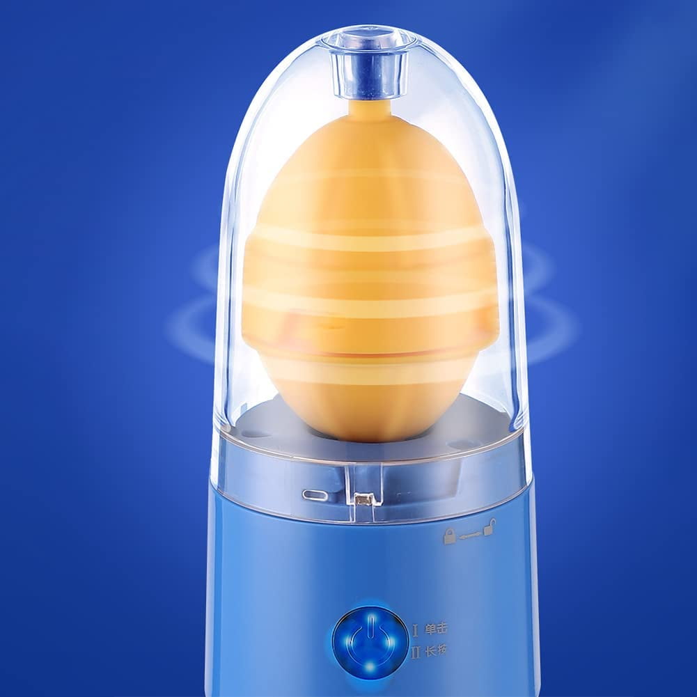 Electric Egg Spinner, Golden Egg Yolk Mixer with USB Charger, Egg Scrambler  in Shell, Wireless Egg Spinner for Boiled Golden Eggs Home Kitchen Cooking