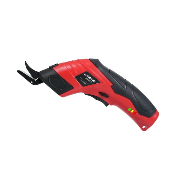 Electric Electric Scissor 4.2V Cordless Scissors With 2pcs Replaceable Tungsten Steel Blade Rechargeable Scissors Safety Switch Maximum Cut 9mm For Cotton Fabric, Plant Stems