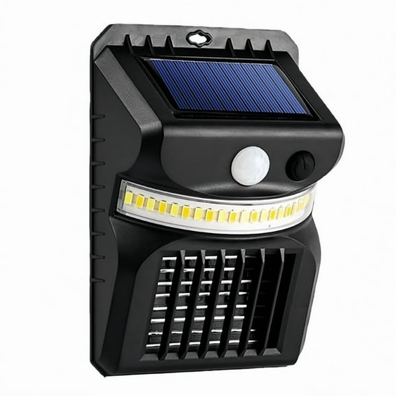 Electric Electronic Bug Zapper Insect Repellent Solar Mosquito Killer LED Lighting Square-shaped Camping Lamp Polycarbonate