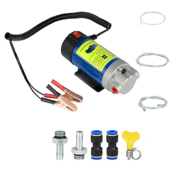 Electric Engine Oil Transfer Extractor Fluid Suction Pump Diesel Siphon USA