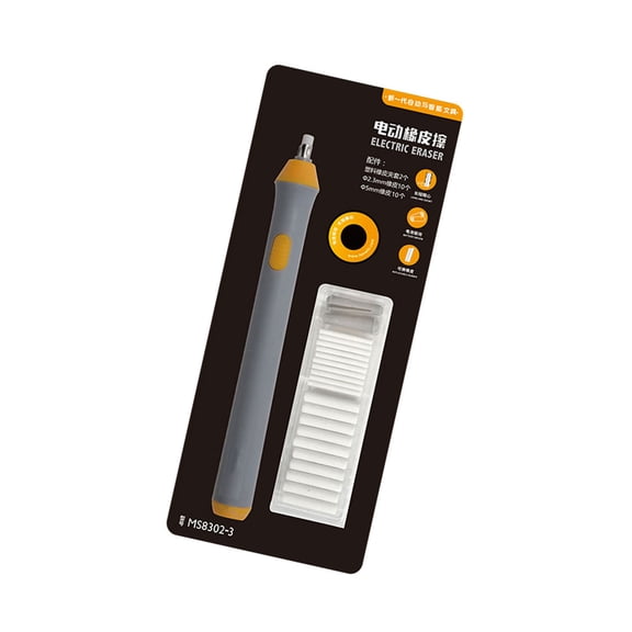 Electric Eraser Portable Electric Pencil Eraser with Replacement Refills Operated Eraser for Artist Drawing