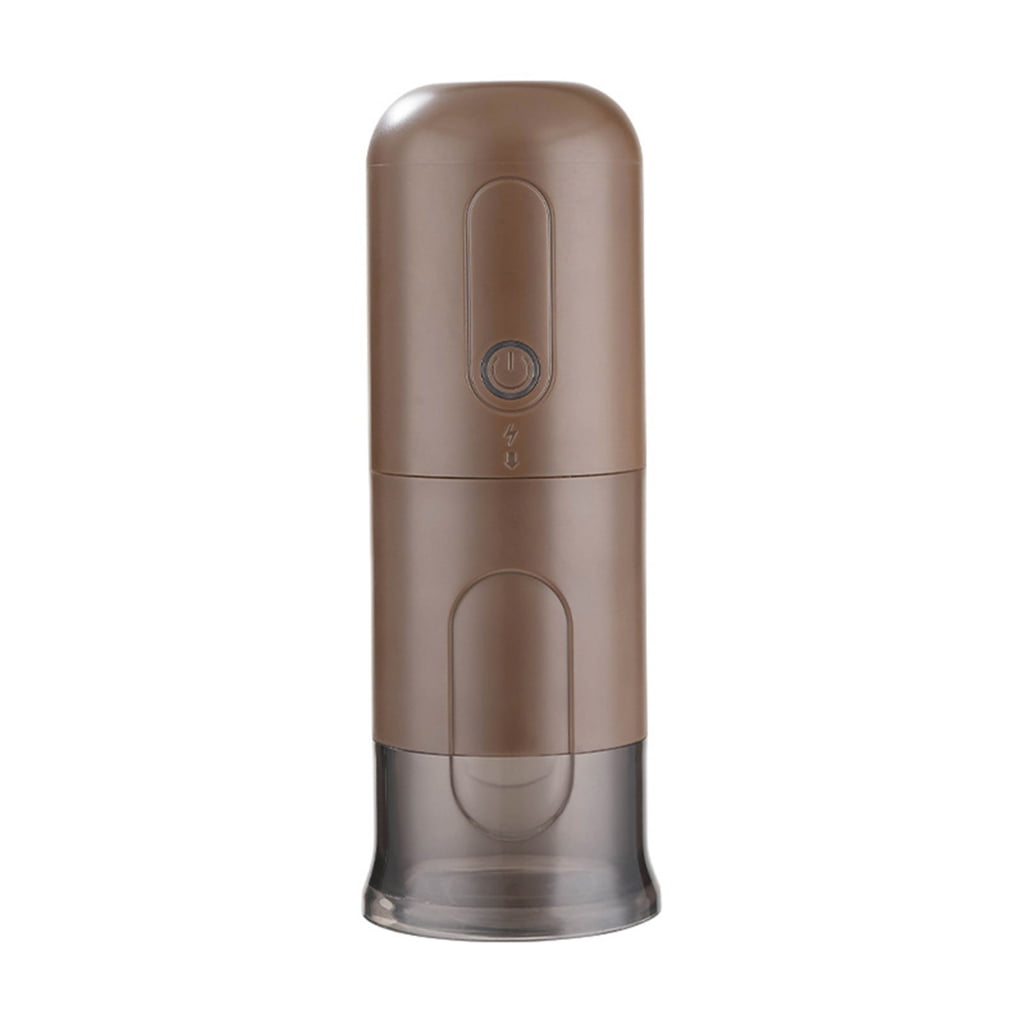 Electric Espresso Coffee Machine For Quick Brew Feature Detachable Parts Easy Perfect For Camping Business Trips
