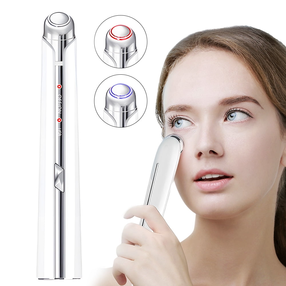 Electric Eye Massager Wand with Heating & Sonic Vibration for Dark